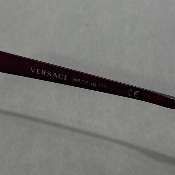 Versace Eyeglasses Frames Only Mod 1240 1397 Purple 53 17 140 - Picture 3 of 16